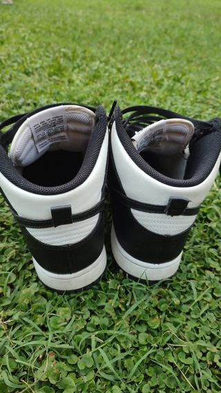 Nike Dunk High Sneakers Nero Bianco