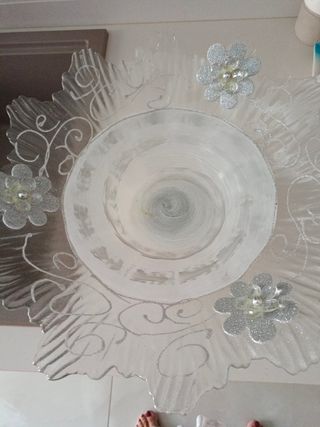 Centrotavola / Posacenere decorato