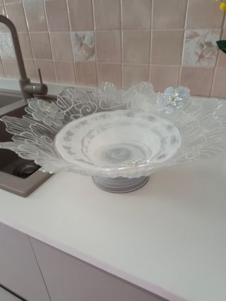 Centrotavola / Posacenere decorato
