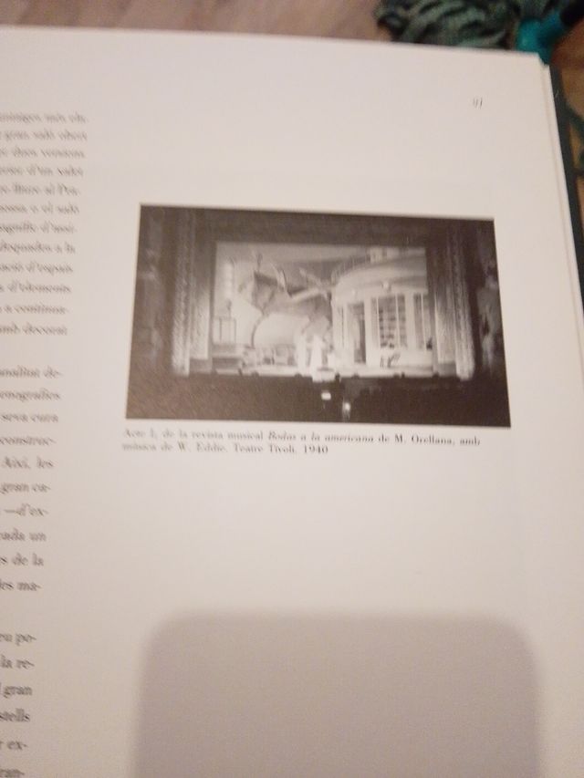 L'escenògraf Josep Mestres Cabanes