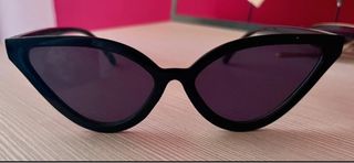 Occhiali da sole cat-eye neri