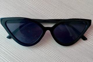 Occhiali da sole cat-eye neri