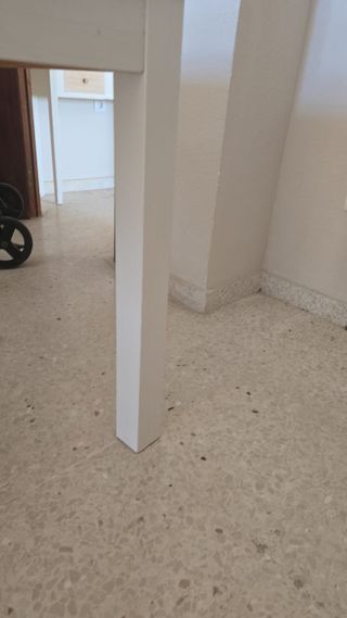 Mesa Comedor IKEA Blanca Extensible Cristal