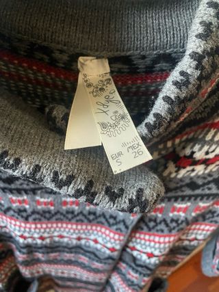 Cárdigan largo mujer talla S