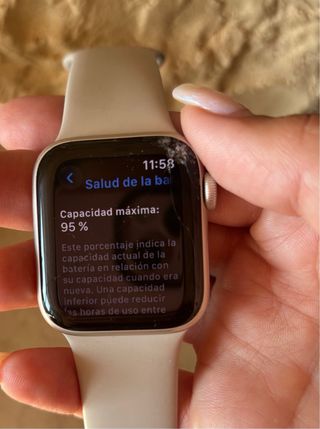 Apple Watch SE 40mm Plata