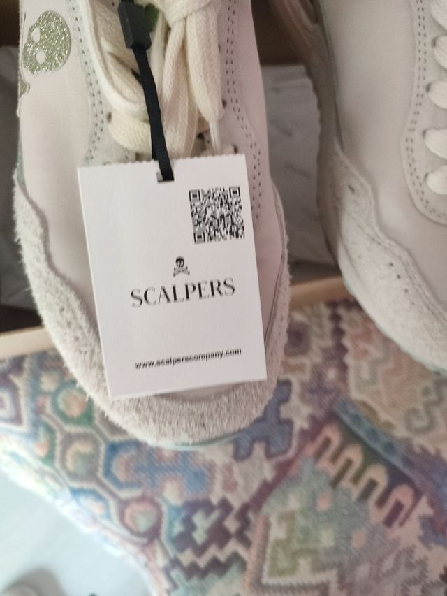 Zapatillas Scalpers Piel Talla 39