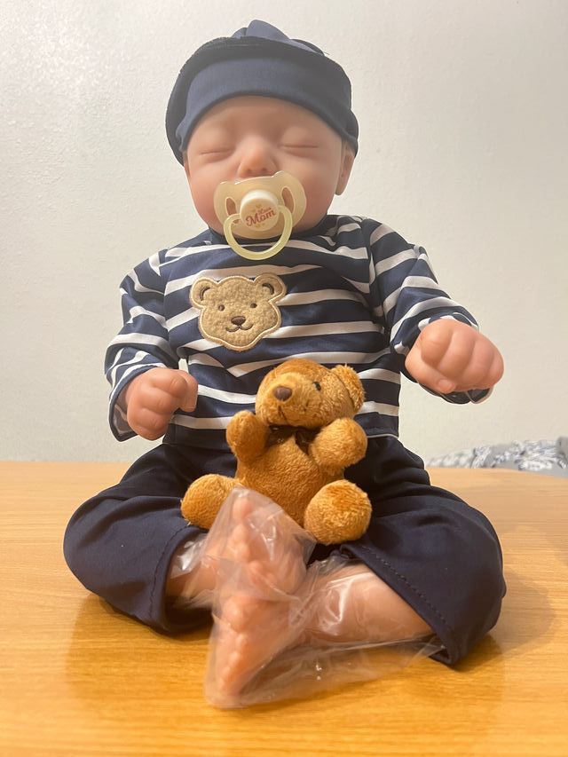 Muñeca Reborn Bebé con Osito