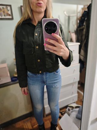 Parka encerada Barbour corta
Talla XS