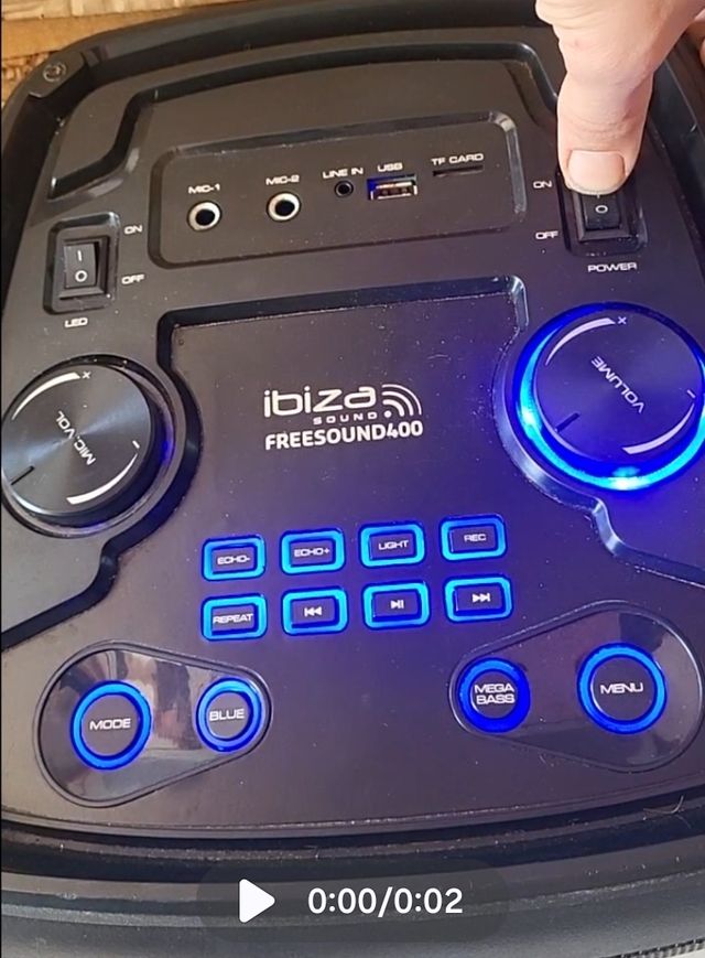 Altavoz Ibiza Sound FREESOUND 400