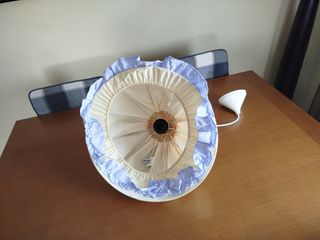 Lámpara infantil con peluche