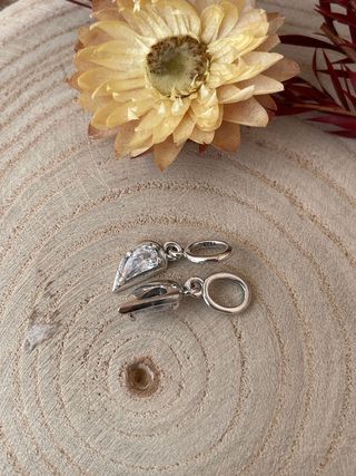 ✨ Charm Doble Corazon Brillante