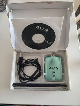 Adaptador WiFi Alfa AWUS036NH 5dBi USB