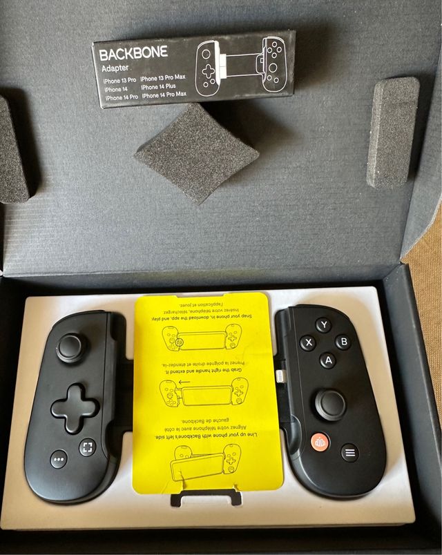 Mando Backbone para iPhone
