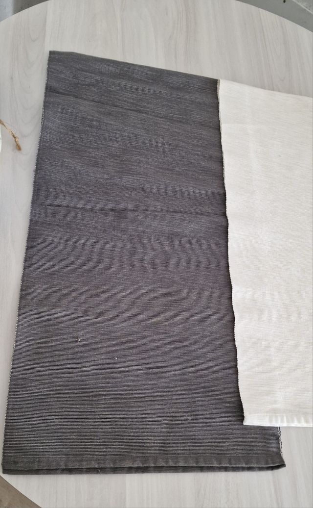 2 Caminos de Mesa Gris y Beige