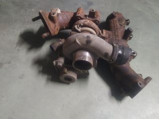 Colector Escape y turbo Opel Corsa C/Combo/Meriva