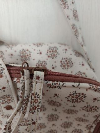 Bolsa hospital bebé estampado floral