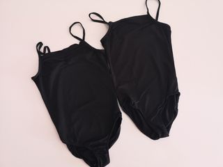 Maillots Ballet/Gimnasia Rítmica Negro y Rojo
