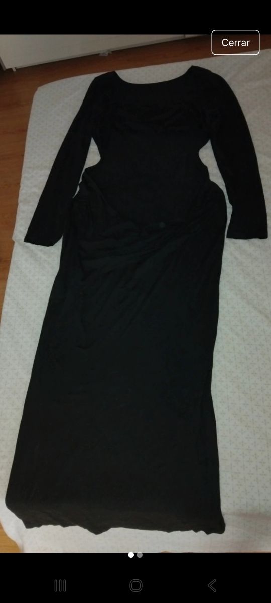 Vestido premamá negro