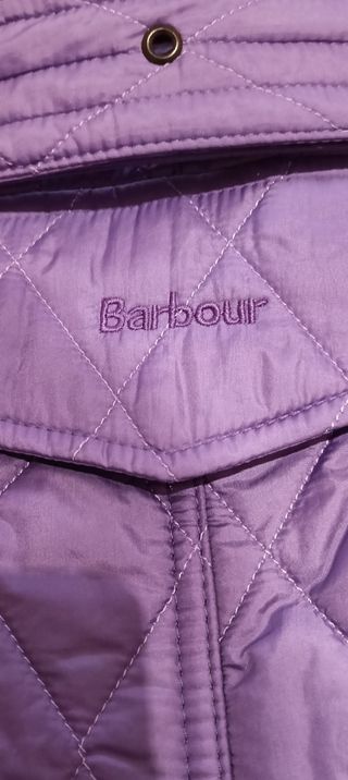 Parka cazadora Barbour.Morada.Talla XS