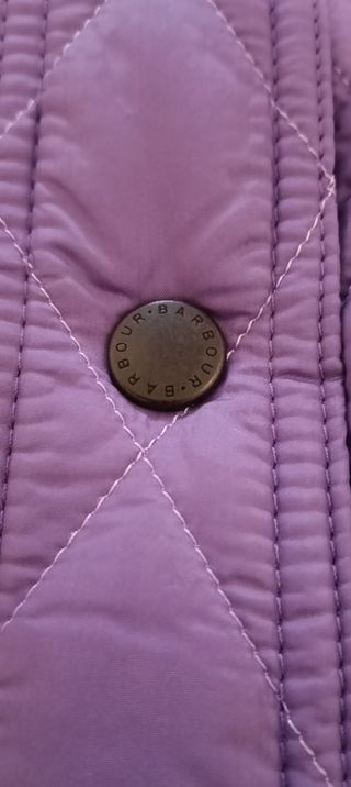 Parka cazadora Barbour.Morada.Talla XS