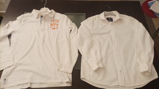Lote 7 prendas manga larga niño 14-16 años.
