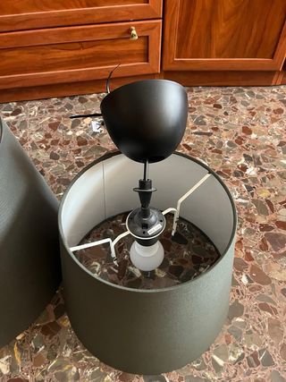 Lámparas Ikea Tulipa verde