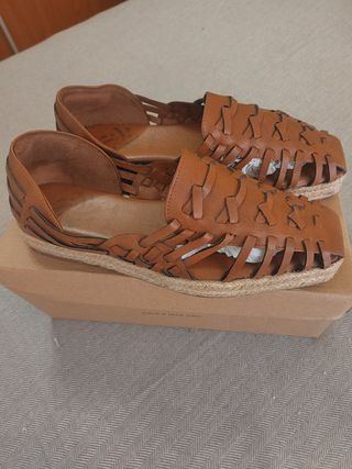 Sandalias esparto T.39