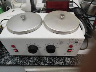 Calentador de chocolate doble