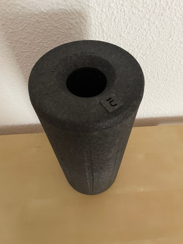 Rodillo de Masaje Liso Decathlon Negro