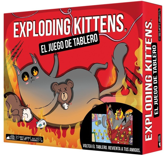 Exploding Kittens Juego de Tablero