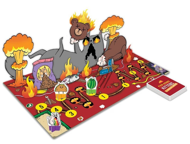 Exploding Kittens Juego de Tablero