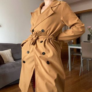 Gabardina Beige/Marrón Nueva