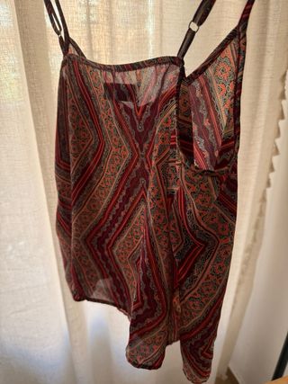 Camiseta Hollister Talla S Estampada