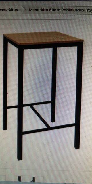 Lote mesas y taburetes terraza bar