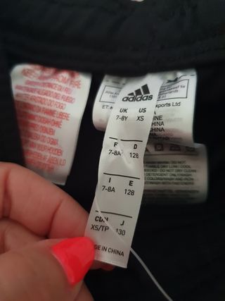 Pantalón chándal Adidas Negro Talla M