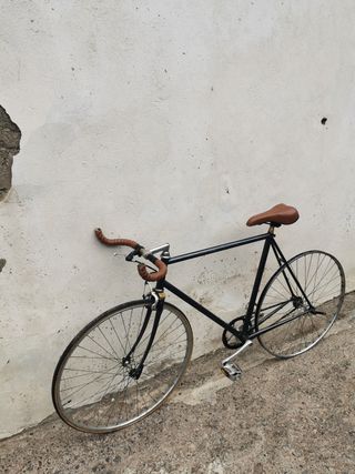 Bicicleta Fixie Negra