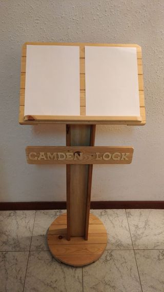 Presenta tu menú con estilo (Letras en madera) 