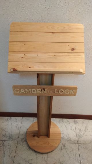 Presenta tu menú con estilo (Letras en madera) 