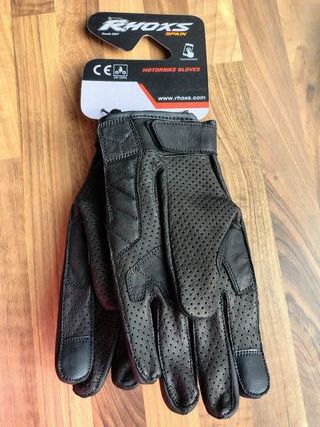 Guantes Moto Custom Talla L Negro