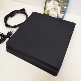 Ps4 Slim Negra + FIFA 18 Ronaldo Edition