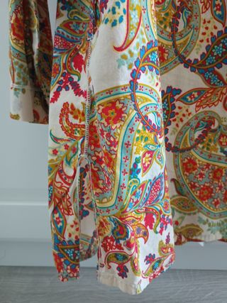 Blusa estampada multicolor