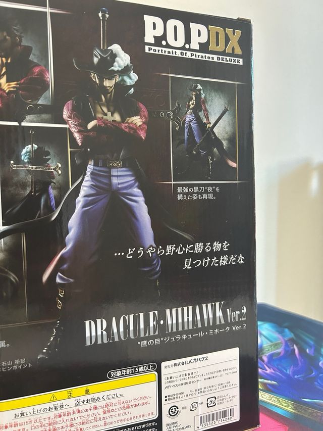 Figure Mihawk One Piece P.O.P DX Ver.2 sealed