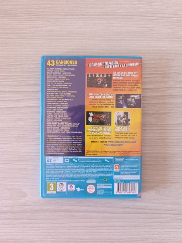 Just Dance 2016 Wii U