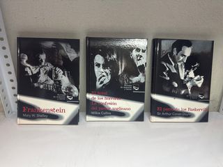 Lote de 3 novelas de suspense y terror