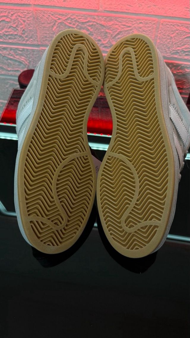 Adidas Campus Gris y Blanco