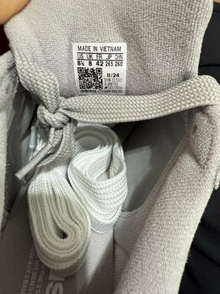 Adidas Campus Gris y Blanco