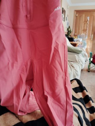 Bañador niña NABA rosa y amarillo