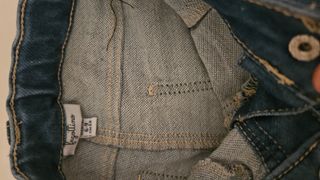 Jeans neonata a zampa