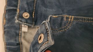 Jeans neonata a zampa