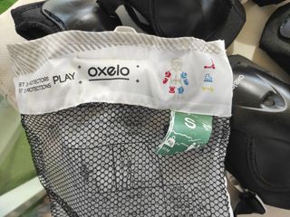 Set protecciones rodilla, codo y muñeca Talla S. 